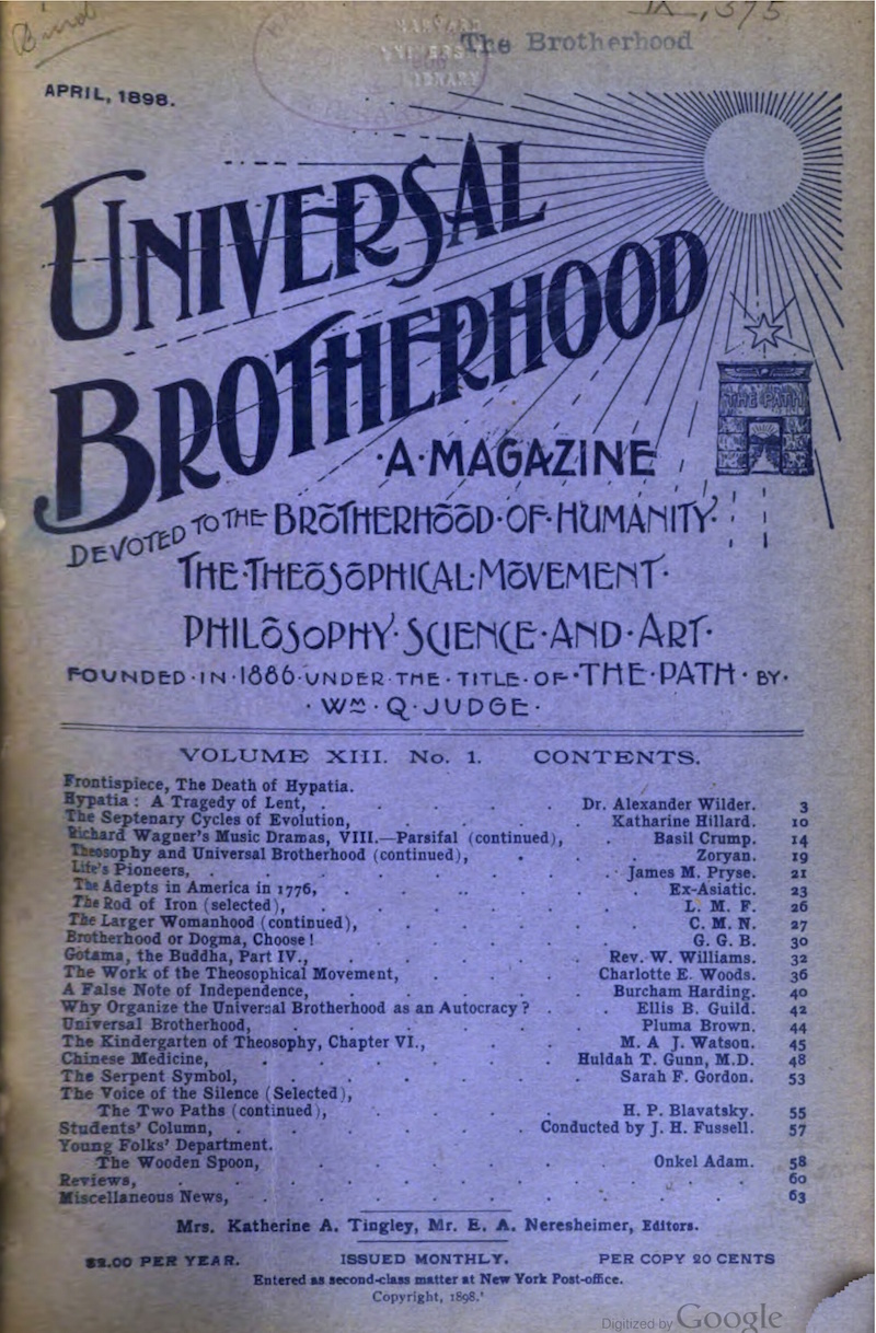 Universal Brotherhood (IAPSOP)